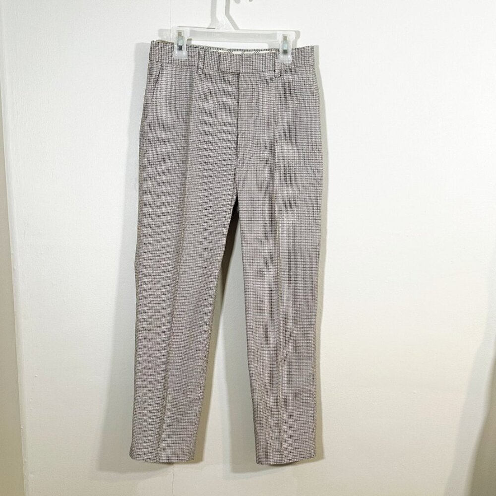 Women's Uniqlo x Ines De La Fressange Houndstooth Pants Size 2 - Academia Preppy